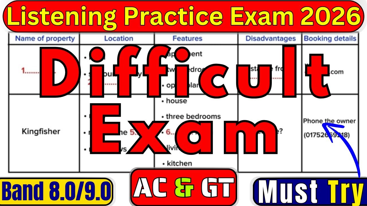 10, 24 & 31 JANUARY 2026 LISTENING IELTS PRACTICE TEST 2026 WITH ANSWERS | LISTENING 2026 TEST