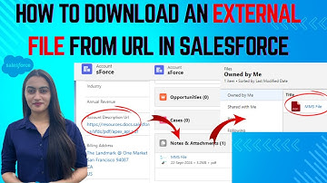 How to Download an External File From URL in Salesforce #salesforce #externalFile #subscribe