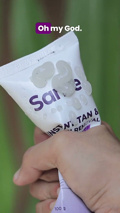 Get glowing with Sanfe’s Instant Tan & Dead Skin Removal Exfoliating Gel! #shorts