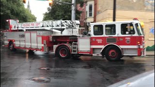 Reading Fire Department Rescue 1 Tower 1 Engine 3 Engine 6  Ladder 2 Engine 12 and medic 1Responding