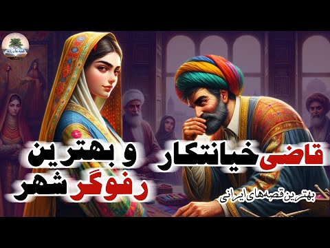 یکی از زیباترین قصه های کهن ایرانی⭐قاضی خیانتکار و پادشاه هوشیار⭐داستان های فارسی