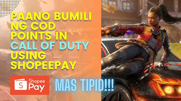 PAANO BUMILI ng COD POINTS (CP) using SHOPEE PAY | Easy Step by Step Tutorials | CALL OF DUTY 2023
