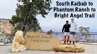 Ultimate Grand Canyon Hike | South Kaibab to Phantom Ranch to Bright Angel Trail by Derek and Jonathan 416 views 11 months ago 17 minutes