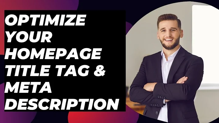 Homepage title tag and meta description - How to change in WordPress tutorial