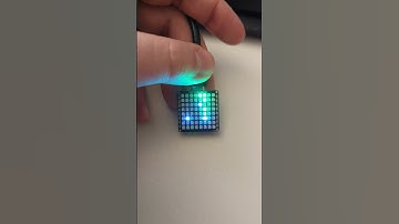 Testing ESP32-S3 Matrix with matrix digital rain