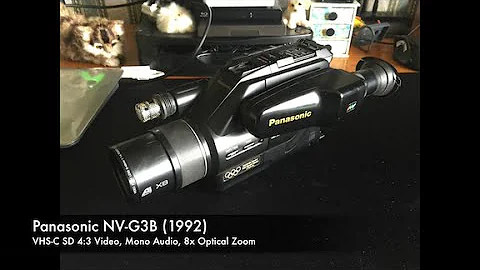 Camcorder Comparisons Old and New