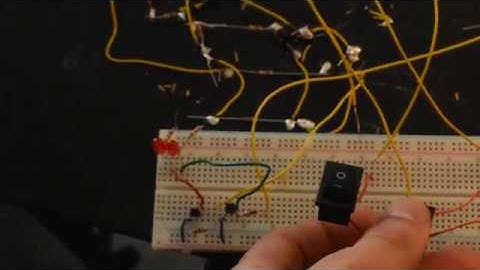 Simple 1-bit Computer From Discrete Transistors