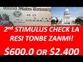 2nd stmulus check la tonbe zanmi