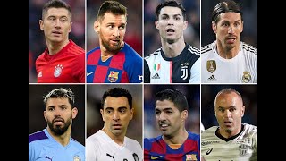 Top 5 footballers of the the decade