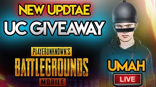 🔴 UC Rooms | PUBG MOBILE NEW UPDATE | PUBG MOBILE LIVE WITH UMAH GAMING | SUBS GamePlay