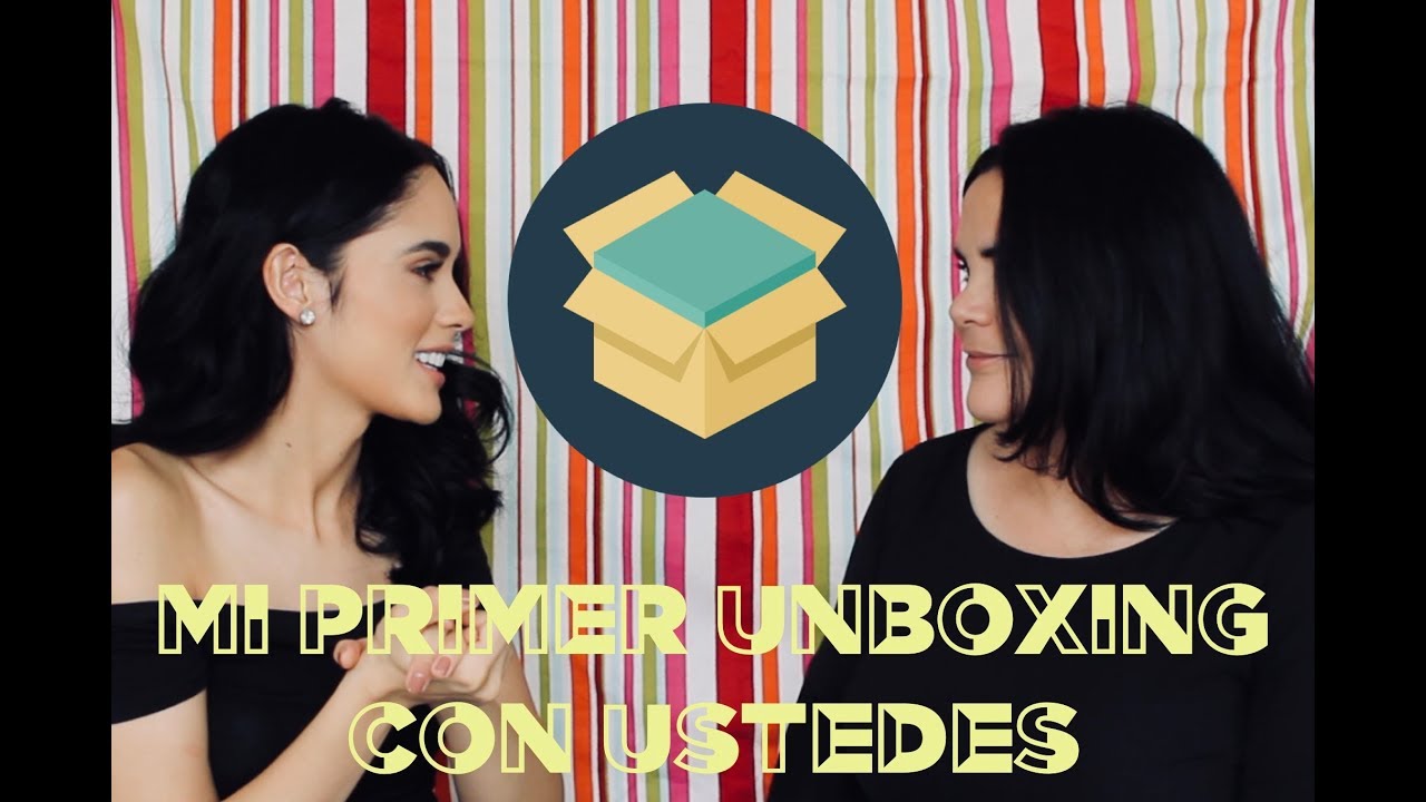 Mi Primer Unboxing Con Ustedes Youtube
