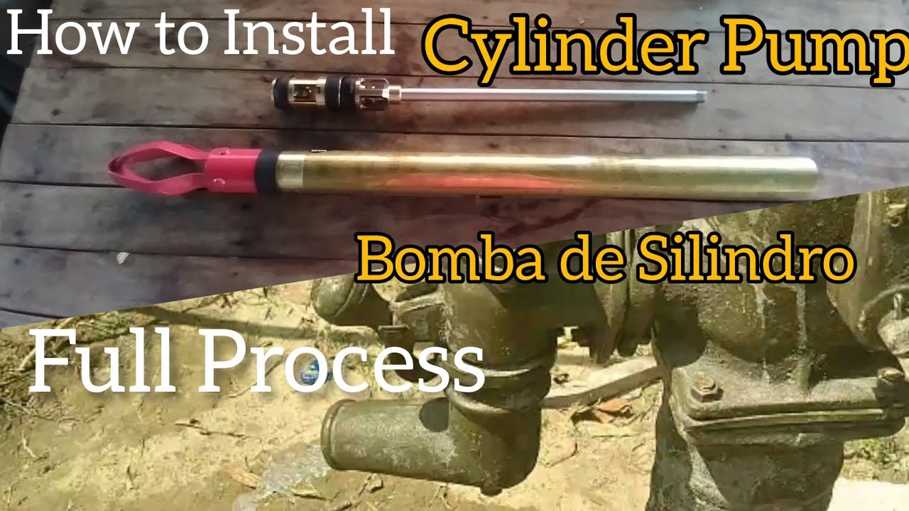 PINOY WELL DRILLER |INSTALLING CYLINDER PUMP COMPLETE VIDEO Bomba De Cilindro| Pompa Silinder|HOW TO