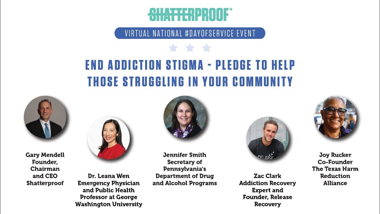 Virtual Event: End Addiction Stigma - Pledge To Help Those Struggling In Your Community