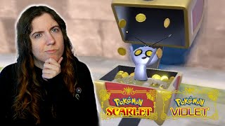 NEW Coin Pokémon Gimmighoul Reveal Reaction! Pokemon Scarlet \& Violet Trailer Reaction 11.6.22