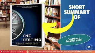 Summary of The Testing by Joelle Charbonneau | Book Summaries | One Minute Summary