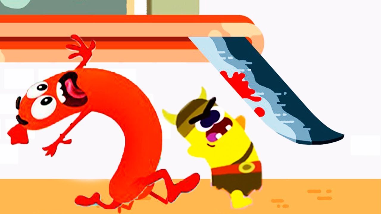 Run Sausage Run Record android gameplay Funny video Epic Runner YouTube