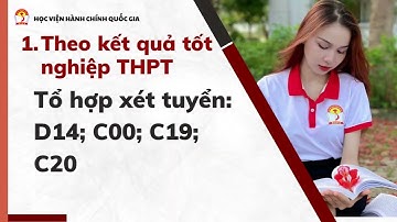 Học viện Hành chính Quốc gia tuyển sinh 2023 Ngành: Xây dựng Đảng và Chính quyền nhà nước