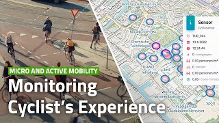 How can we collect and share data on the experience on the cycle path?