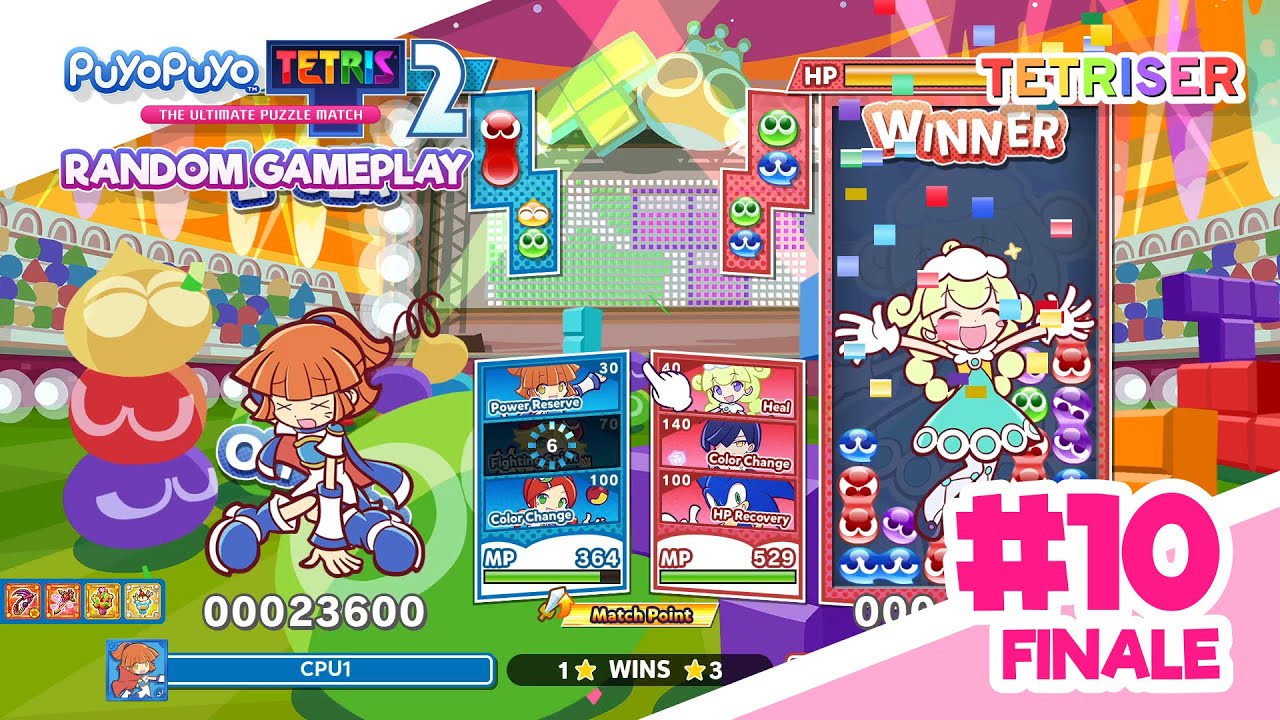 Puyo Puyo Tetris 2 - Random Gameplay #10 (Finale) - YouTube