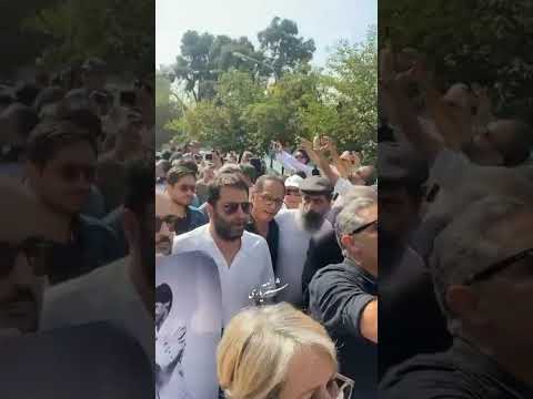 تشییع جنازه ناصر تقوایی تهران مهر ۱۴۰۴