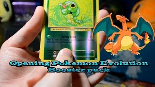 Pokemon TCG Opening 2 pokemon Evolution booster packs (Code Card giveaway)