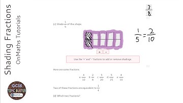 Fractions: Shading Fractions (Grade 2) - OnMaths GCSE Maths Revision