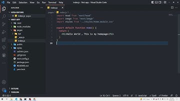 3- Basic Routing in NextJS - Next JS tutorial for beginners