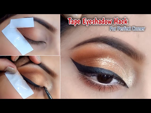 Eyeshadow Tape Trick That Will Change Your Makeup Game