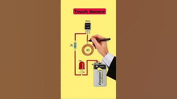 Simple touch sensor circuit | Simple touch sensor diagram