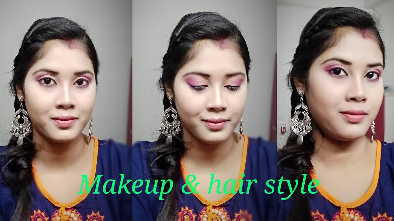 Indian Wedding Guest Makeup Look Hair