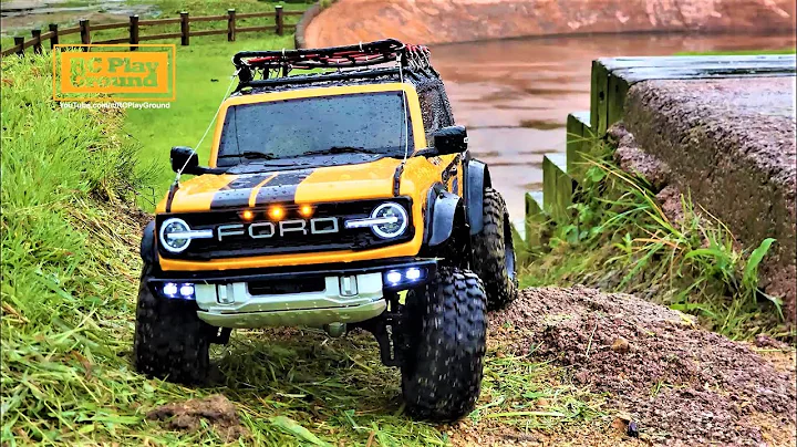 New Ford Bronco Raptor Traxxas TRX4 / H-Tech Custom Conversion Kit - ASMR