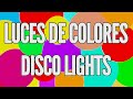 LUCES DE COLORES efecto DISCOTECA (Simulador Led) ✨ 10 HORAS FULL HD 💥