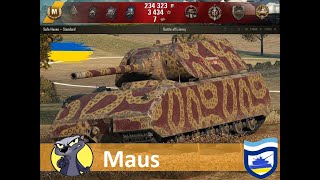🔵 Through the pages of WoTReplays: Maus - Damage: 11053 (Jampere - Safe Haven)
