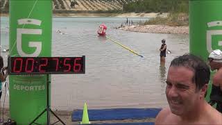 Vídeo de meta - Travesía a nado Embalse de Colomera 2019
