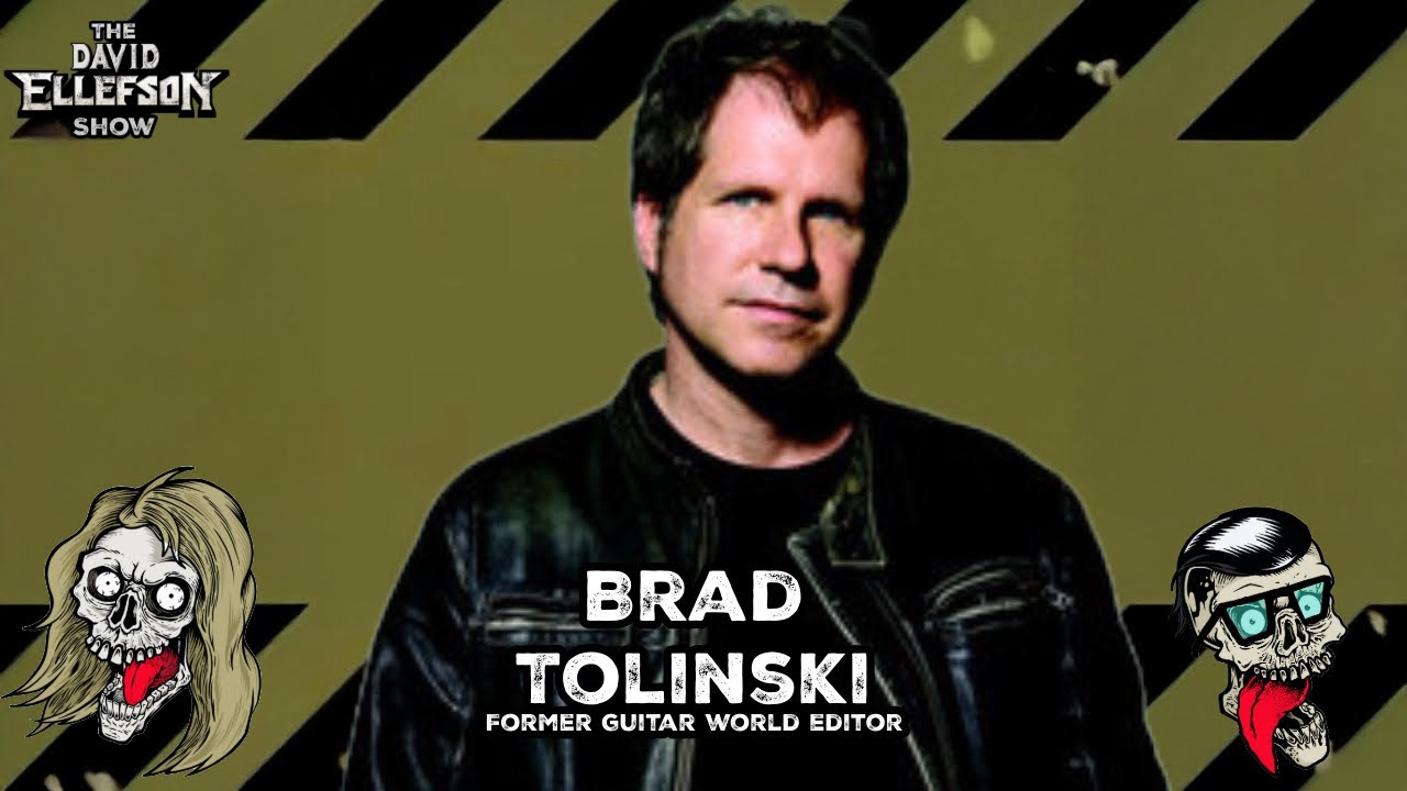 Former Guitar World Editor and Van Halen Author, Brad Tolinski