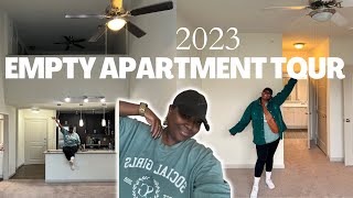 EMPTY APARTMENT TOUR 2023 | God is so so good, new year and new home! | JASMINE KATRINA
