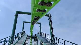 Flying Fox at Kentucky Kingdom - NEW FOR 2026 Coaster Front Row POV