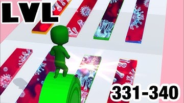 Layers Roll - LVL 331-340 - Gameplay Walkthrough