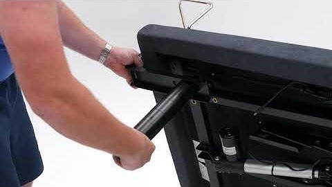 How to fit the optional headboard brackets to any Sophie Adjustable Bed sleep system