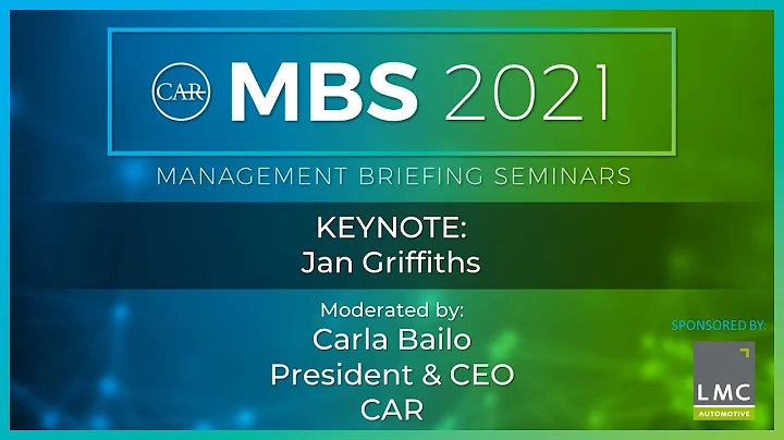 CAR MBS 2021 Day One: Keynote - Jan Griffiths, Pre...