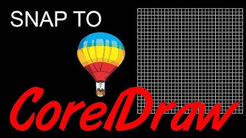 Corel Draw Tips & Tricks Snap to MORE INFO