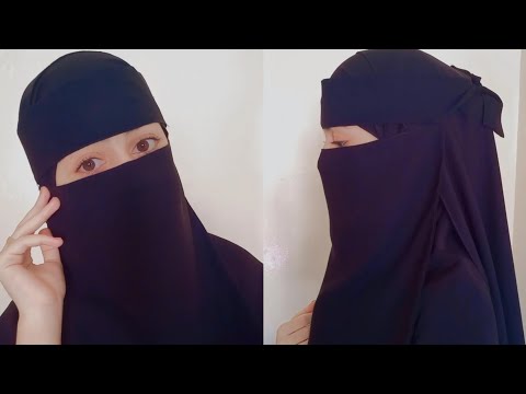 Saudi Arabia Niqab Tutorial | Arabian Niqab Style || Zainab___❤️