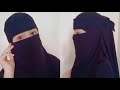 Saudi Arabia Niqab Tutorial | Arabian Niqab Style || Zainab___❤️