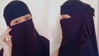 Tutorial Niqab Arab Saudi | Gaya Niqab Arab || Zainab____❤️