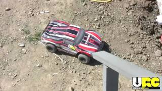 hobbyking acme trooper at the track w/ new tires (no music or edits)