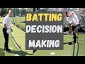 How to bat in cricket batting drills for all practicing judgement  decision making josh knappett