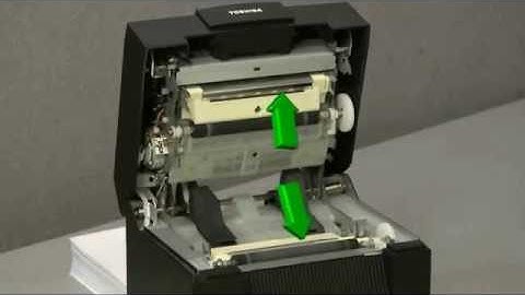 Toshiba Double-sided Barcode Printer - DB-EA4D - Product video