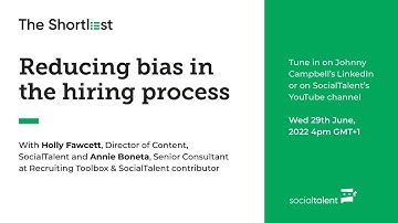 Reducing bias in the hiring process | with Annie Boneta