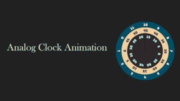 Analog Clock Animation using HTML, CSS, and Javascript - #frontendfunn