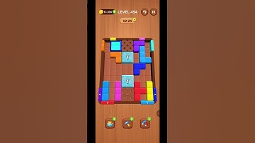 Block Color Mania Slide Puzzle Level 454